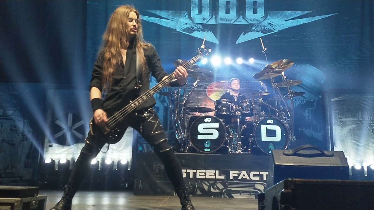 U.D.O. - 12 Drum Solo + Bass Guitar Solo + Hungry and Angry - Praha 15.2.2019
