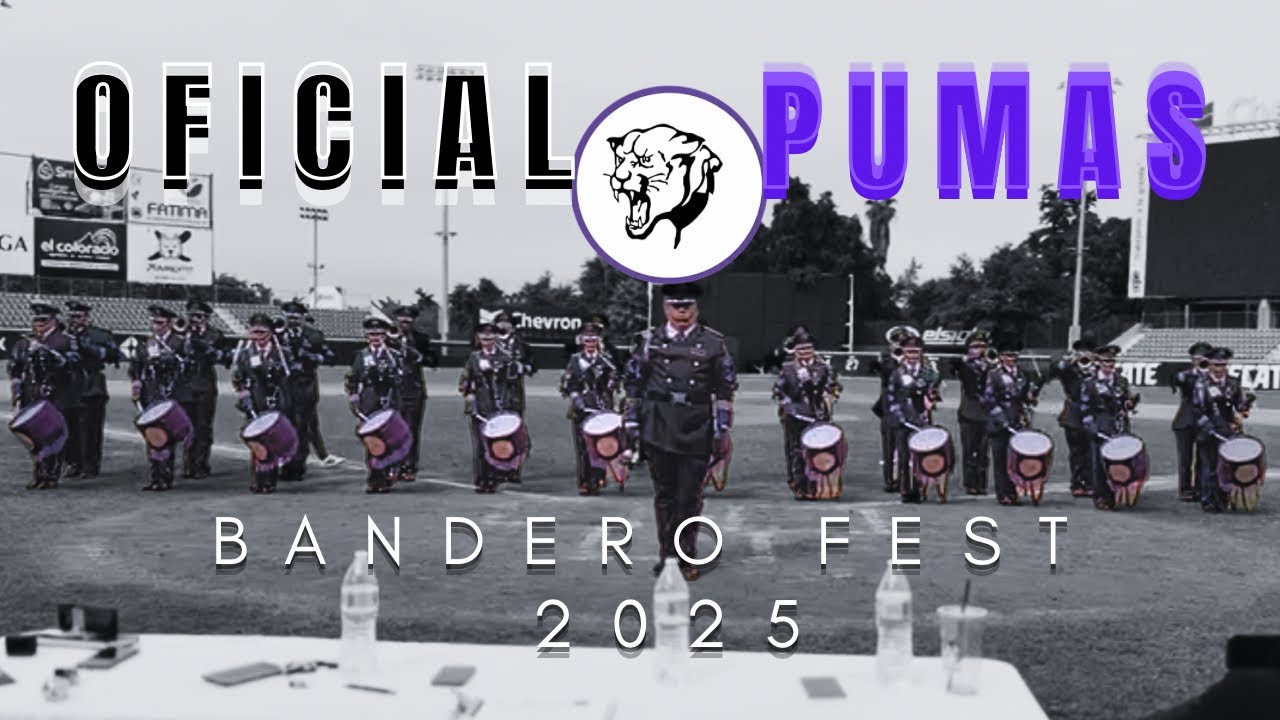 Banda De Guerra OFICIAL PUMAS- BanderoFest 2025