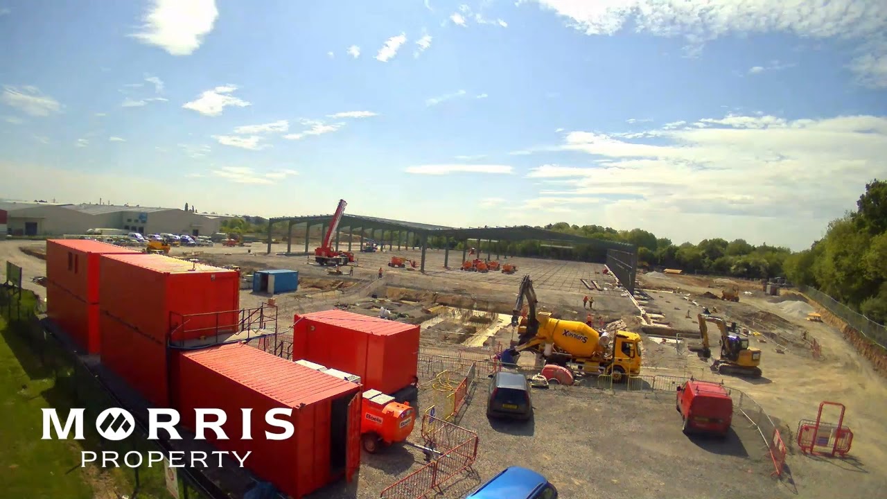 Timelapse of the Village Bakery build in Wrexham