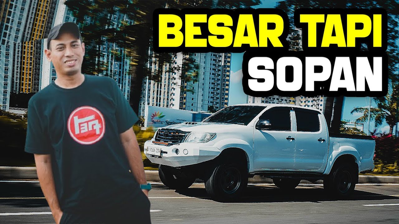 INI MAH COCOK BANGET BUAT CAMPING SANTAI BARENG KELUARGA !! MODIFIKASI TOYOTA HILUX !