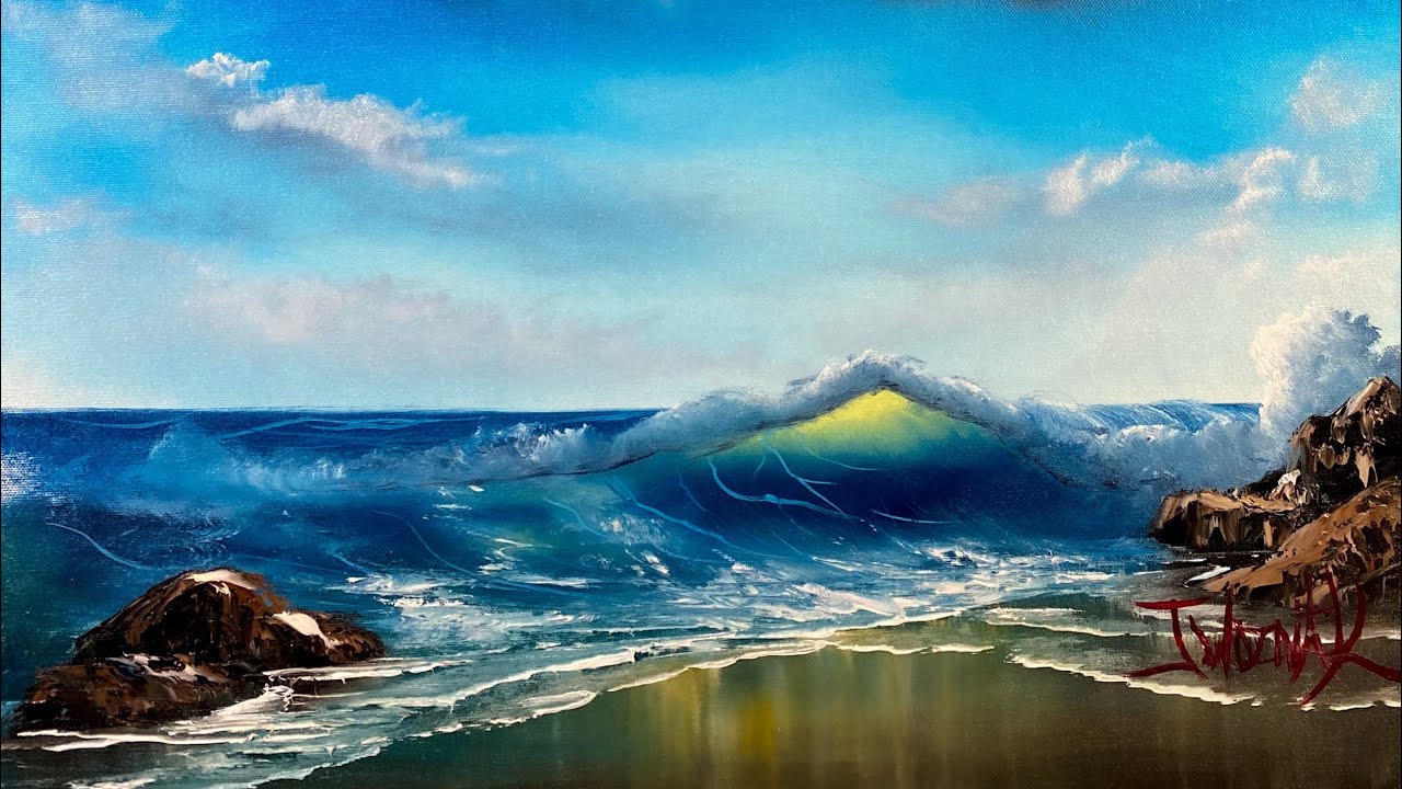Live Stream Oil Painting | Paintings By Justin