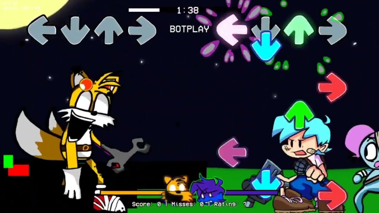 Friday Night Funkin' против Pibby Tails | Приходите учиться вместе с Pibby x FNF Mod