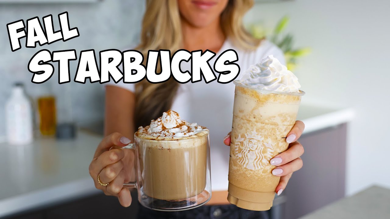ОСЕННИЕ НАПИТКИ STARBUCKS, которые можно приготовить ДОМА!