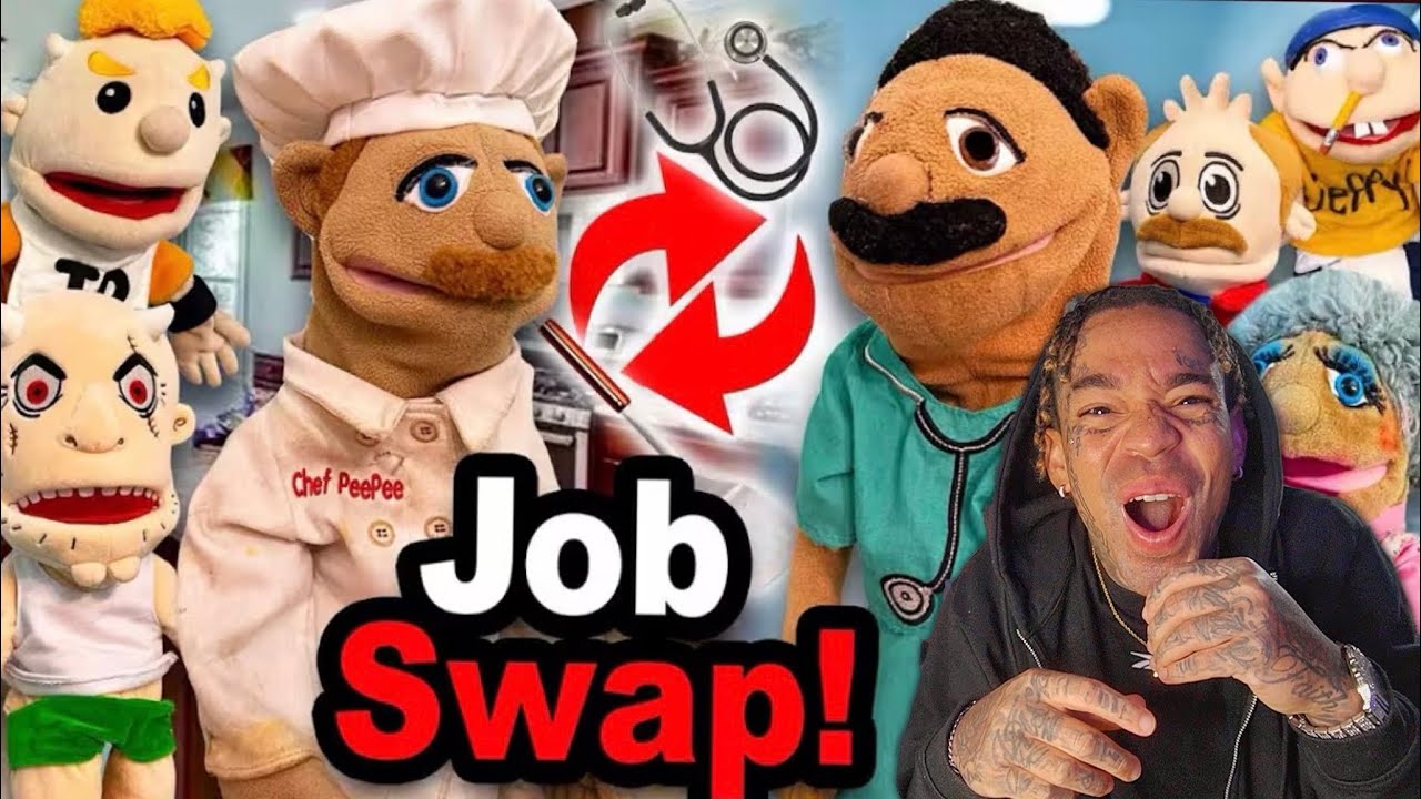 SML Movie: Job Swap! @SMLMovies [reaction]