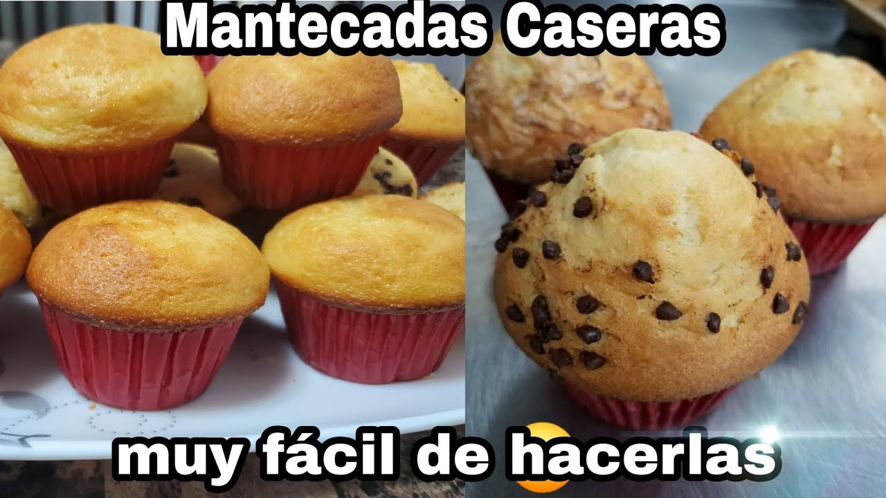 La mejor receta de Mantecadas muy fácil de hacer