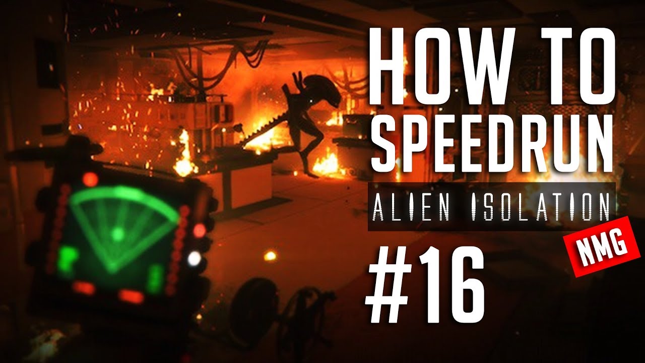 Как пройти на скорость миссию Alien Isolation 16 [Кошмар, без серьёзных глюков]