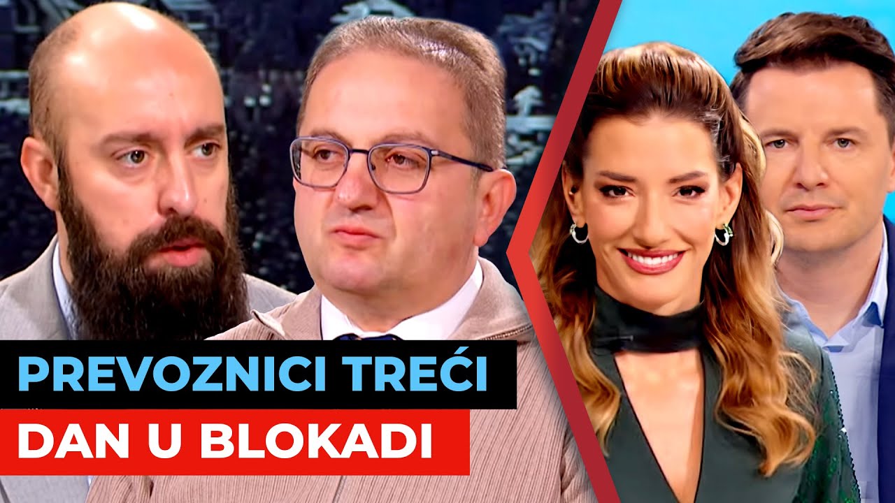 Prevoznici treći dan u blokadi | URANAK1
