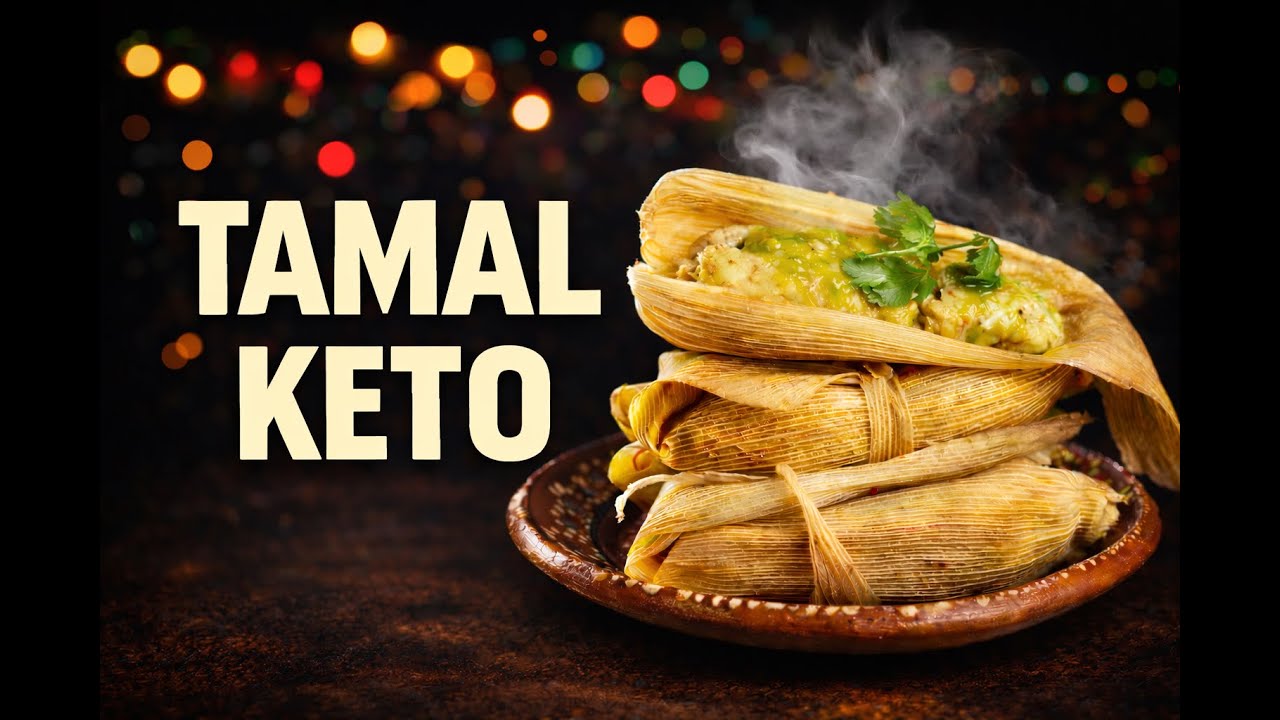 Tamal KETO -  Sin maíz, sin harina y lleno de sabor