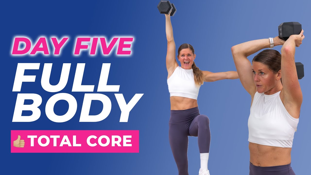 Perform 20 Day 5: 20-Minute Full Body Abs Workout (Low Impact + High Intensity)