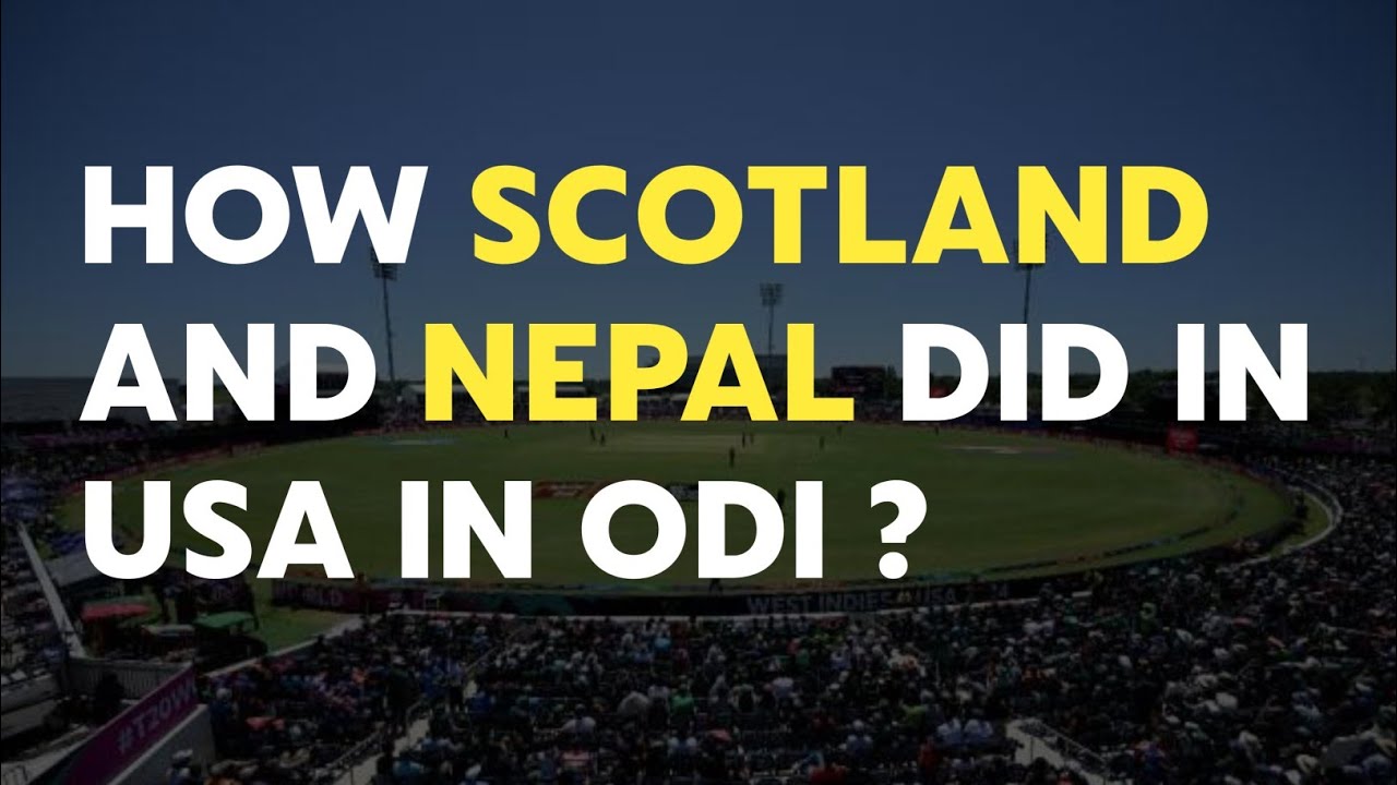 Hows The Past Performance Of Scotland & Nepal In USA | Lets Check Out Ahead Upcoming CWCL2 Series