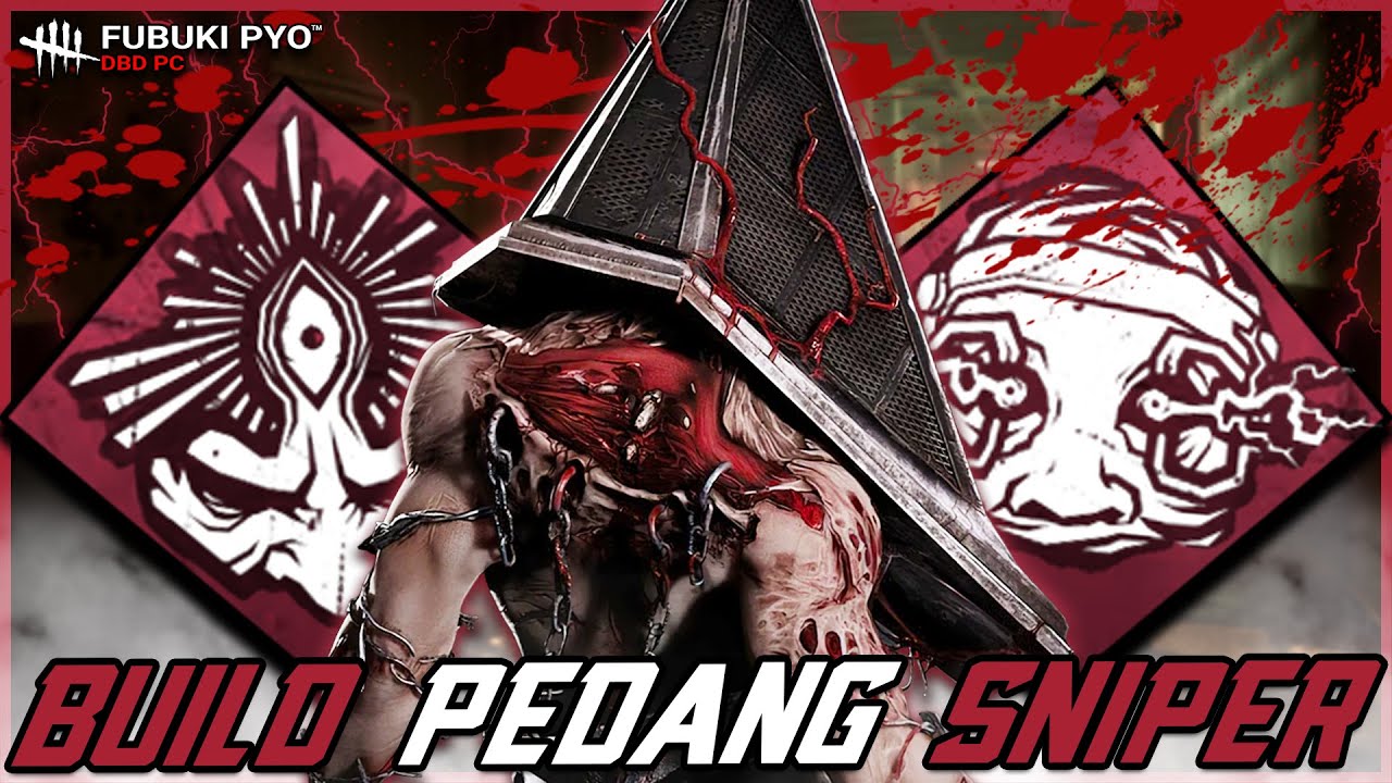 Killer Pyramid Head Build SNIPER! BANTAI Survivor CHEATING! | Dead by Daylight Indonesia