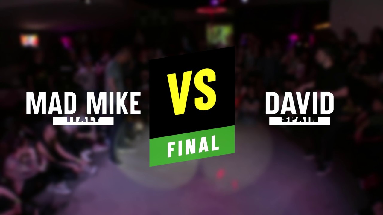 DHI EUROPE - 1VS1 DANCEHALL FINAL - MAD MIKE (Italy) vs DAVID (Spain)