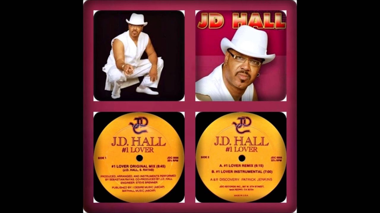 J.D HALL -  #1 LOVER (VOCAL, INSTRUMENTAL 1985)