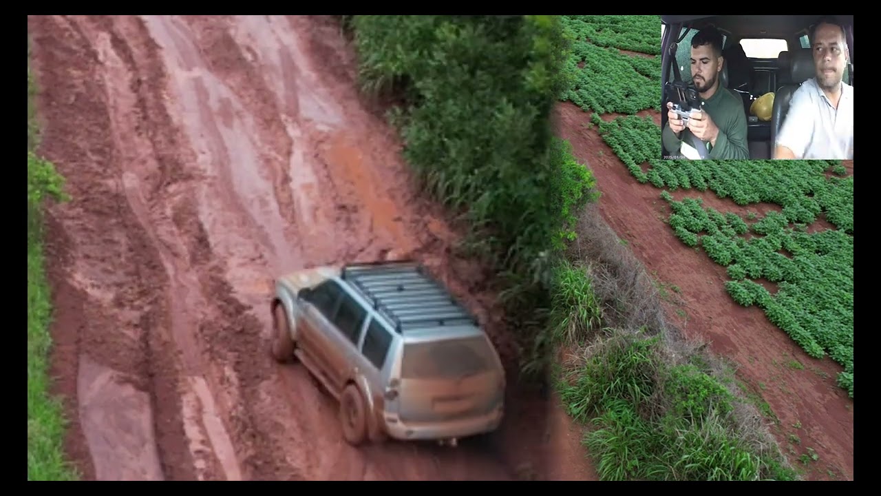 Pajero Sport 2.5 brincando no barro!!
