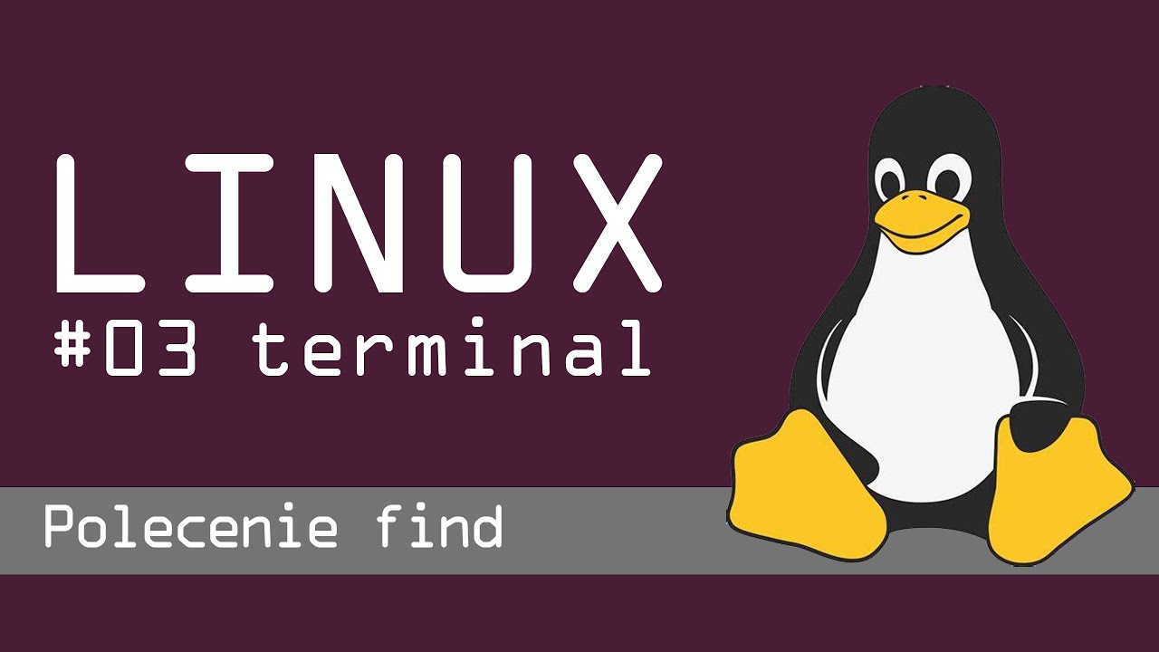 Linux #3 - Podstawy pracy w terminalu - polecenie find