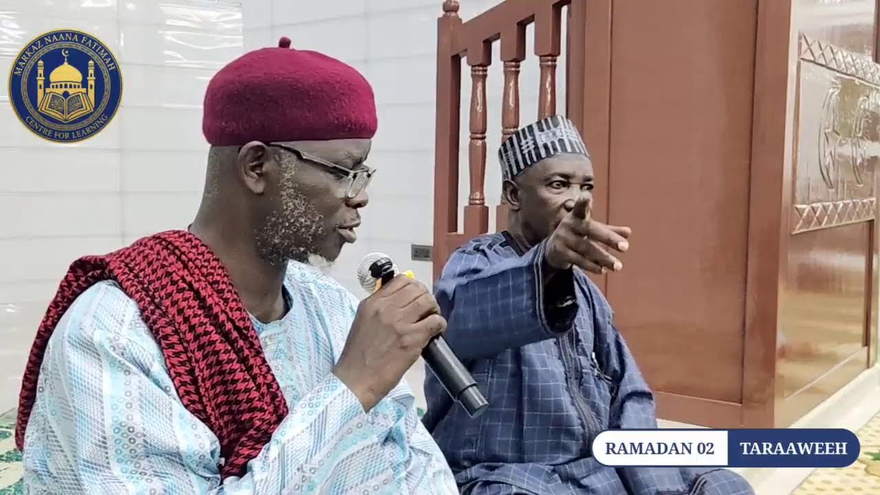 📌 Taraweeh prayers [ Ramadan 2026 ] Day 02.
🕌 𝐋𝐨𝐜𝐚𝐭𝐢𝐨𝐧 : MARKAZ NAANA FATIMAH, WEIJA.