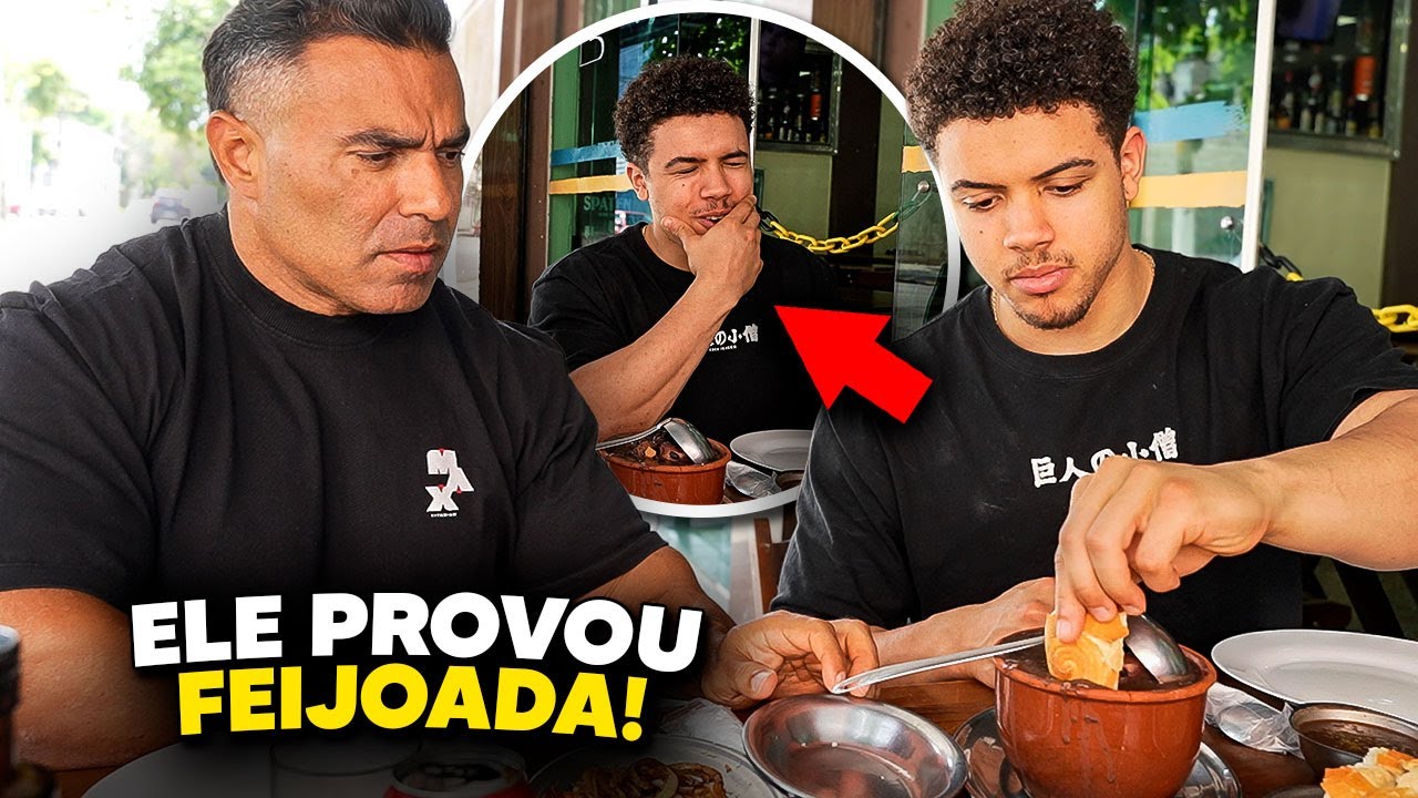LEVAMOS NOSSOS AMIGOS AMERICANOS PARA COMER FEIJOADA! 