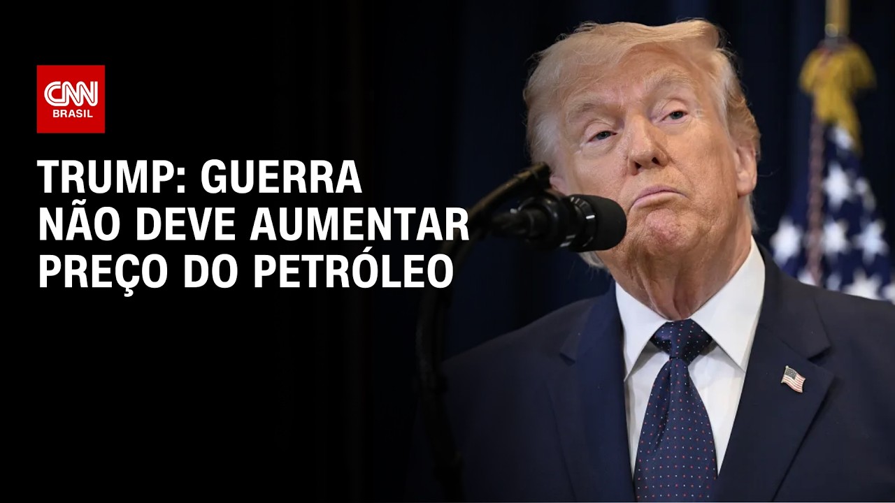TRUMP minimiza impacto da GUERRA no preço do PETRÓLEO; entenda