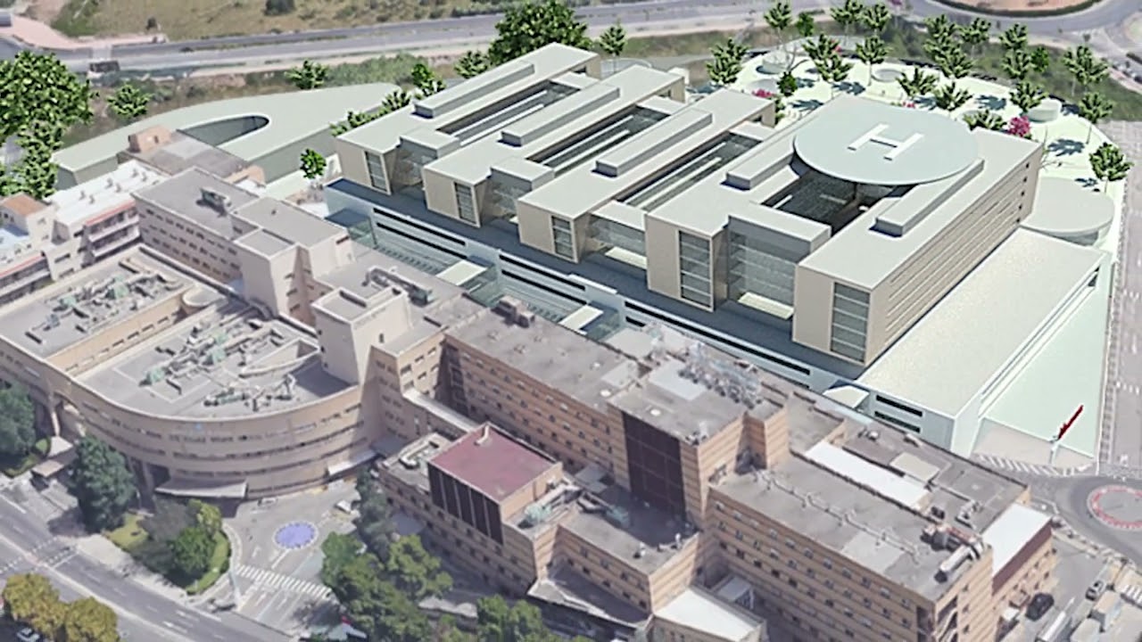 Nou Espai Sanitari de Castelló junt a l'Hospital General