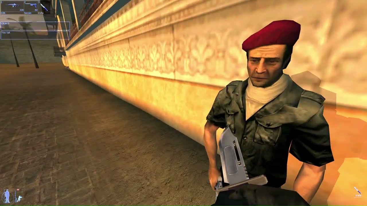 IGI - 2 Mission 8 Libyan Rendezvous (No kills, No shots, No alarms)