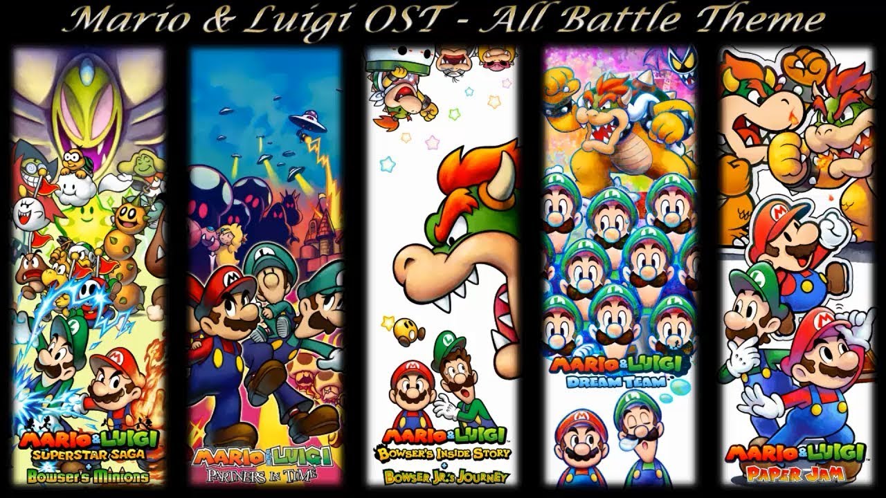 Mario & Luigi OST - All Battle Theme (2003 ~ 2019)