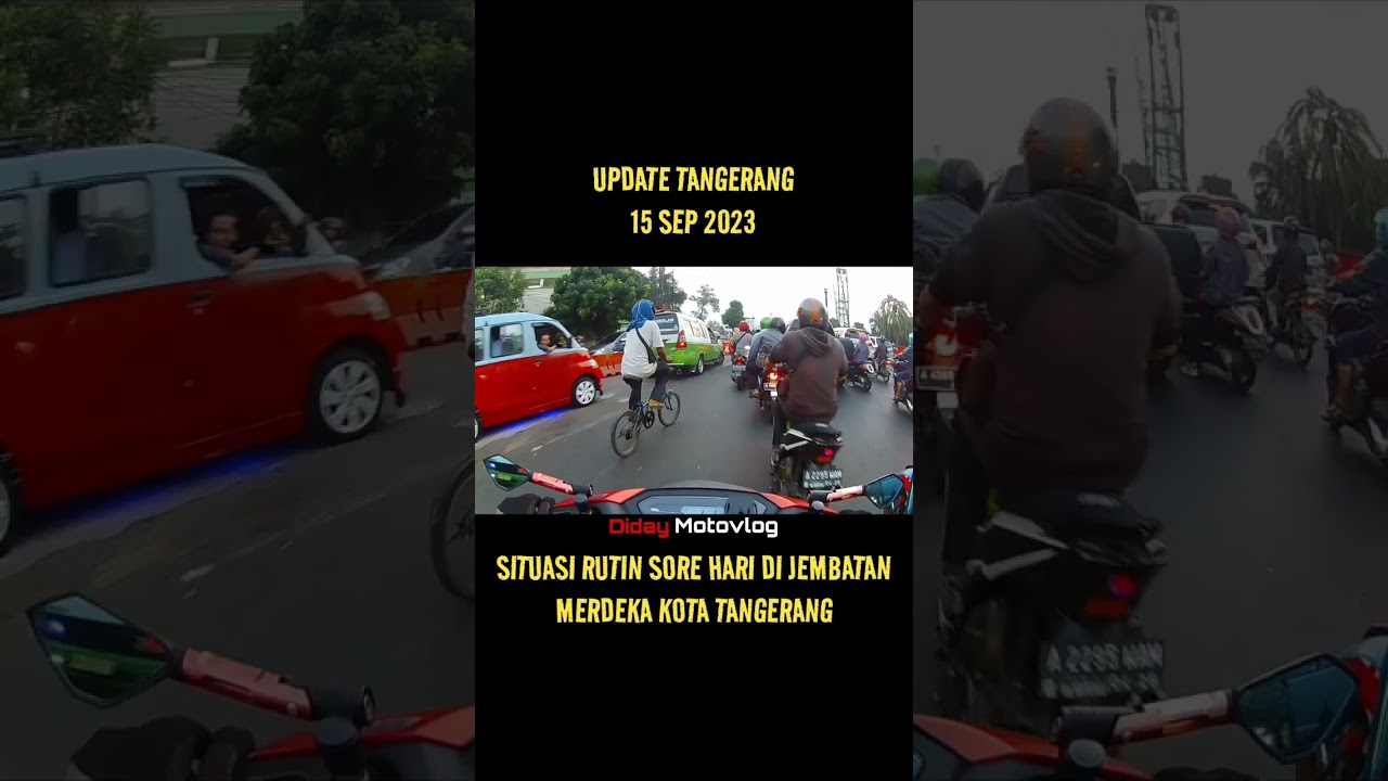 Update Tangerang‼️Situasi Jembatan Merdeka Kodim