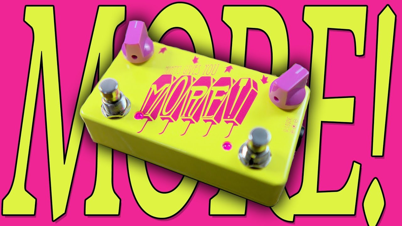 Monty's Gives You MORE! - Double Boost Pedal