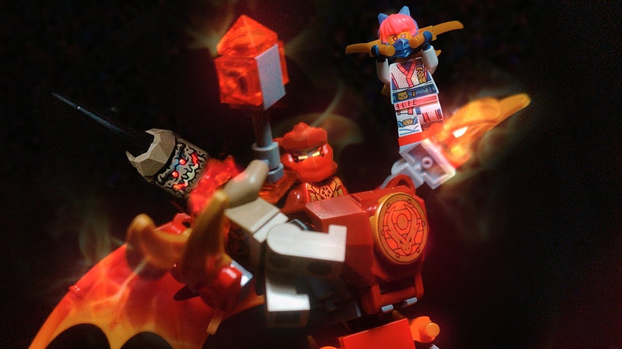 Kai's Dragon Mech Battle Pack - Ninjago Stop Motion
