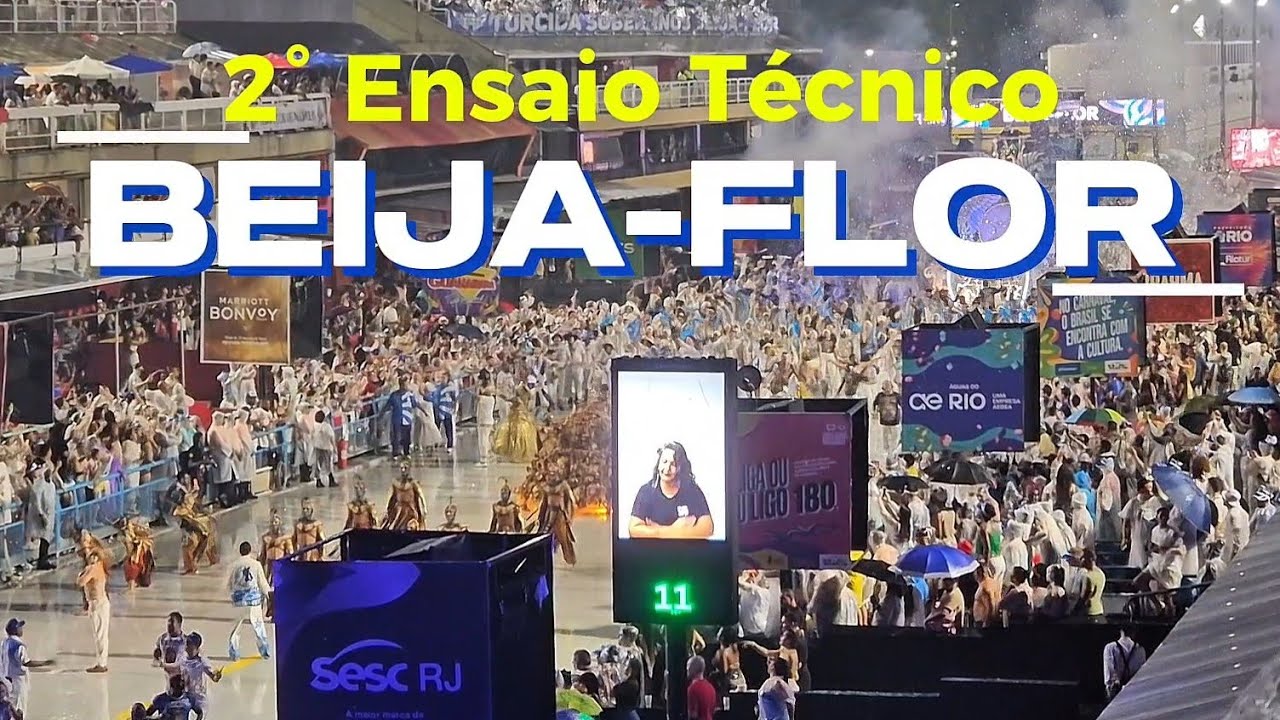 BEIJA-FLOR 2026 - 2° ENSAIO TÉCNICO GRUPO ESPECIAL (Completo) 08.02.26