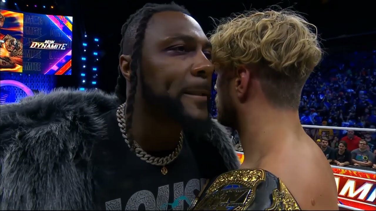 Swerve Strickland Threatens Will Ospreay After He Snatches His Title on AEW Dynamite (Jun. 12, 2024)
