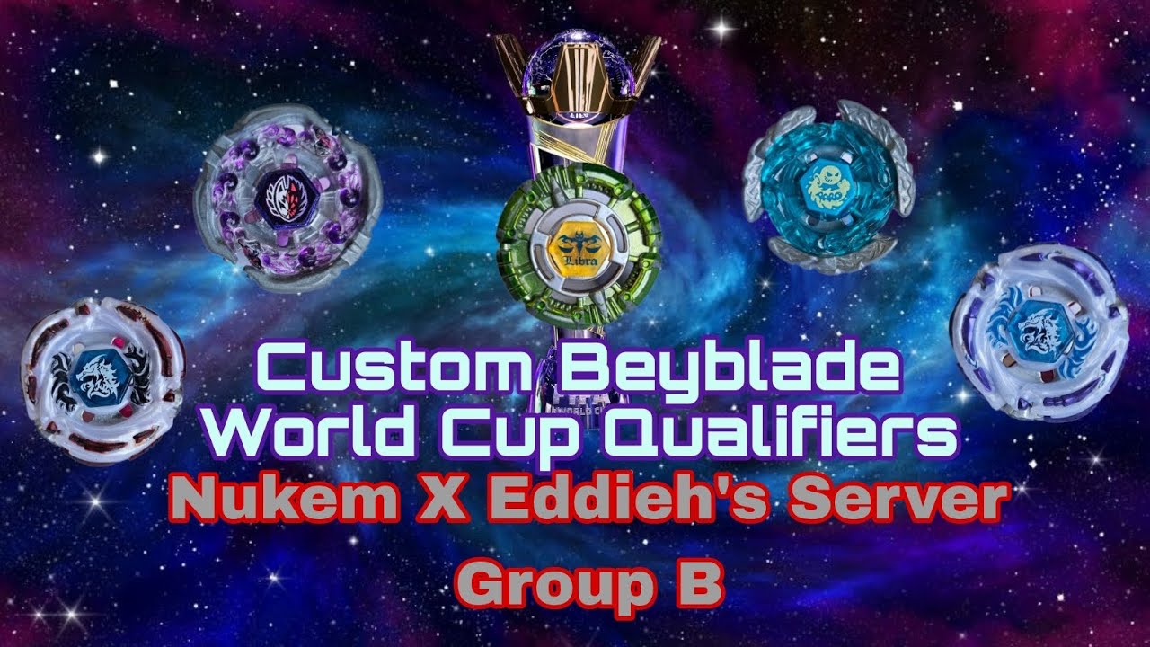 Custom Beyblade World Cup Qualifiers: Nukem X Eddieh's Server Group B