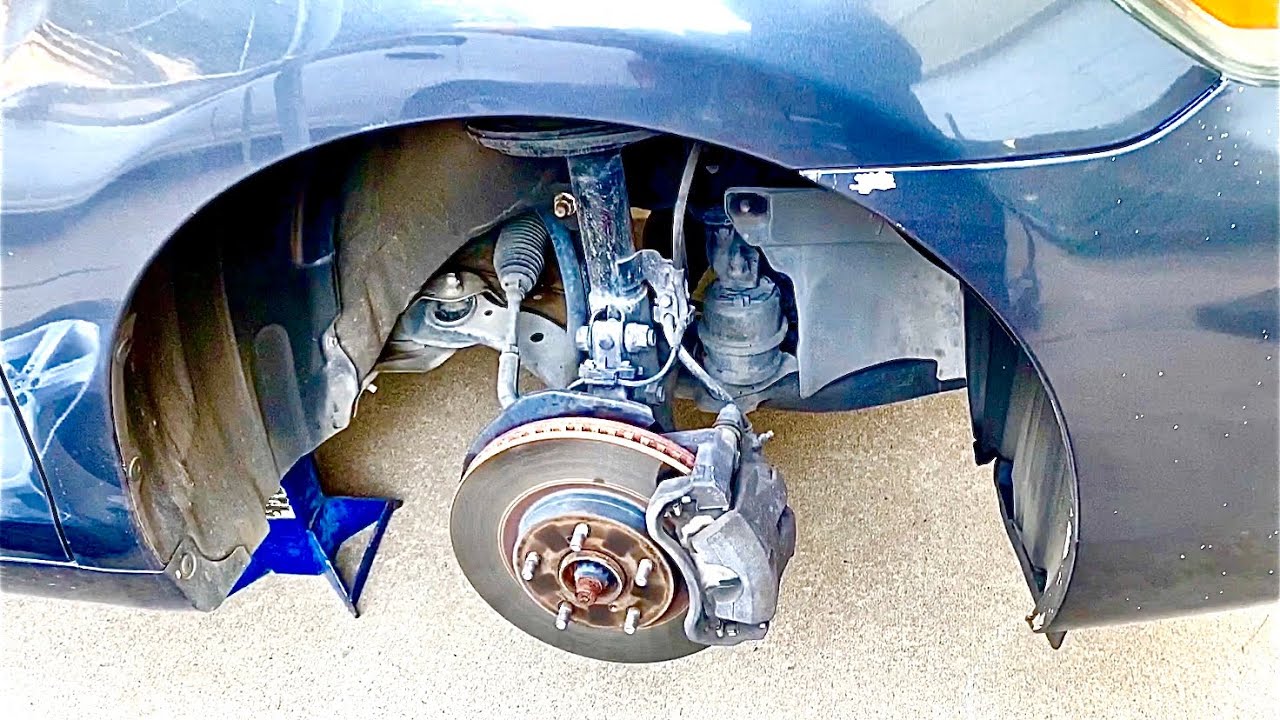 Замена опоры двигателя со стороны пассажира на Toyota Camry Avalon @elchanojose