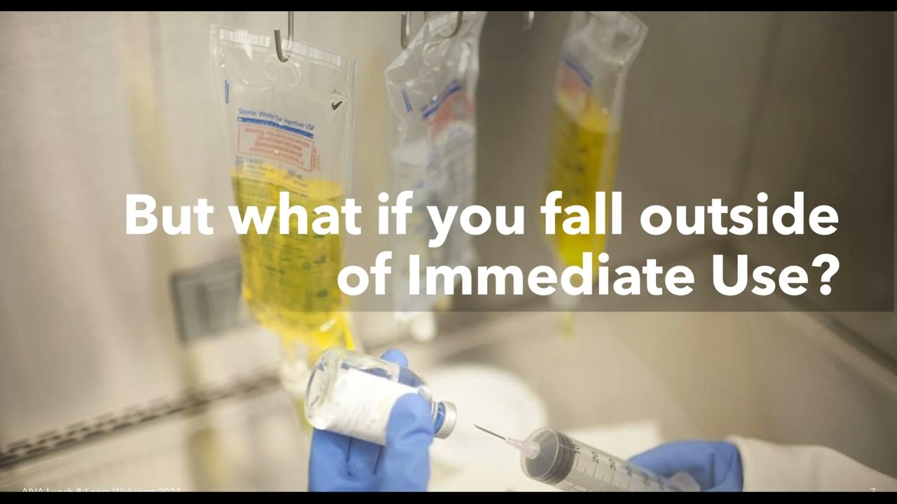 Do I Need a Cleanroom to Mix My IV Vitamin Hydration?