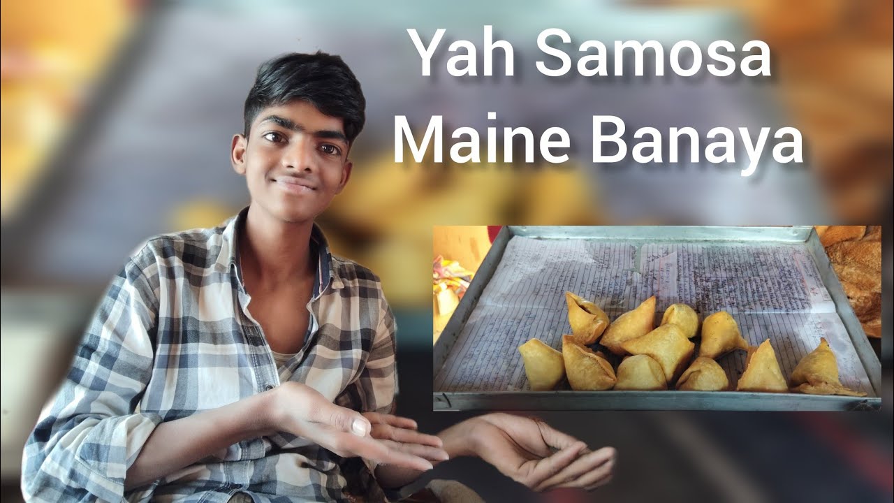 Samosa chalate chalate hi Tel khatm Ho Gaya pura Samosa Barbad Ho Gaya