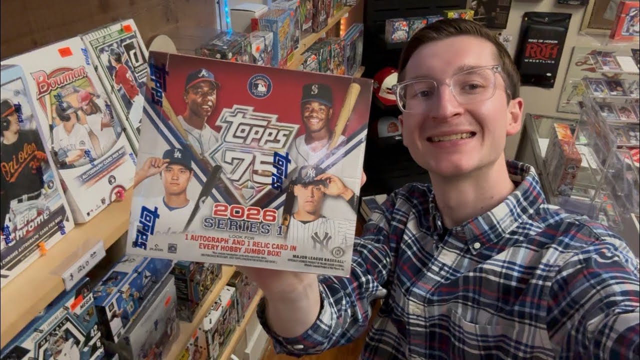 NEW RELEASE!! 2026 TOPPS SERIES 1 JUMBO BOX! BIG CHASES! 