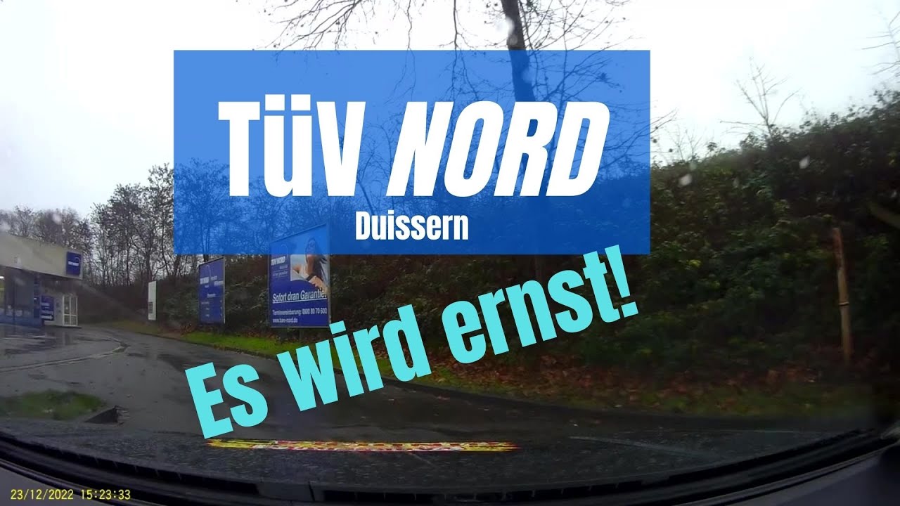 Tüv Duisburg Duissern, rein und raus fahren