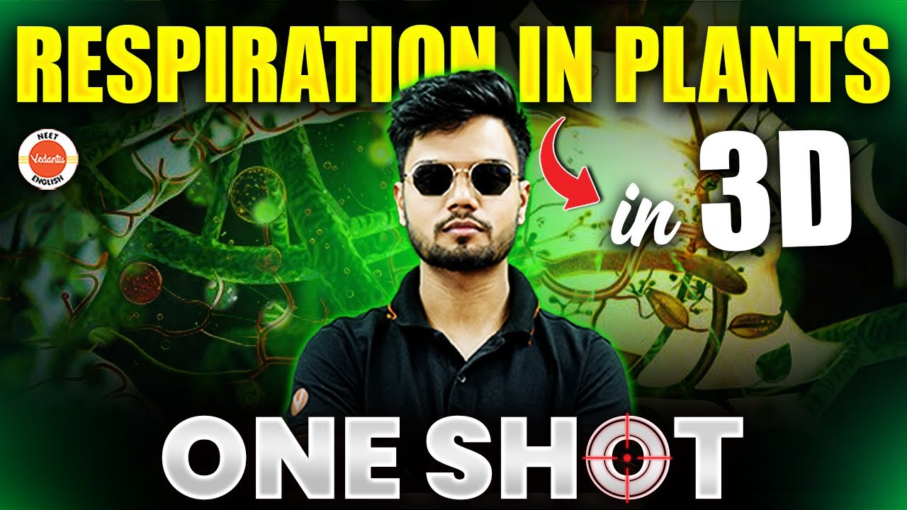 Respiration in Plants  in 3D  One Shot  | NEET 2025 Biology | NEET 2025 Best Revision