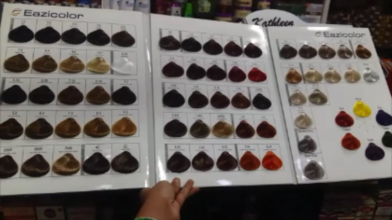Eazi color hair color |Eazi color hair color shade card