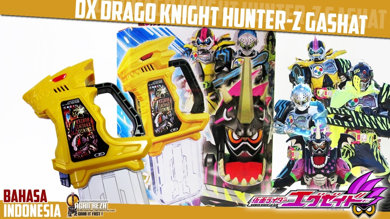 DX REVIEW - DX DRAGO KNIGHT HUNTER-Z [Kamen Rider Ex-Aid] - [BAHASA INDONESIA]