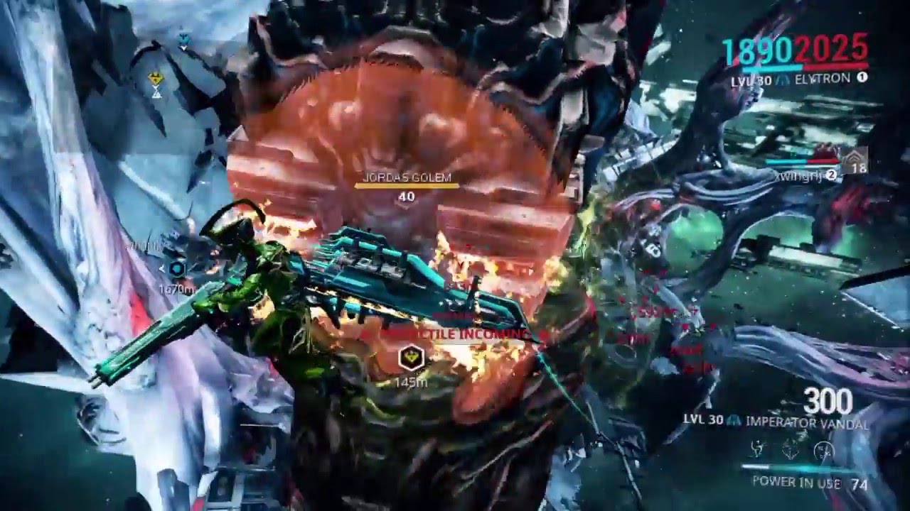 [Warframe PS4] Eris Boss Fight: Jordas Golem [Gameplay & Commentary 81]