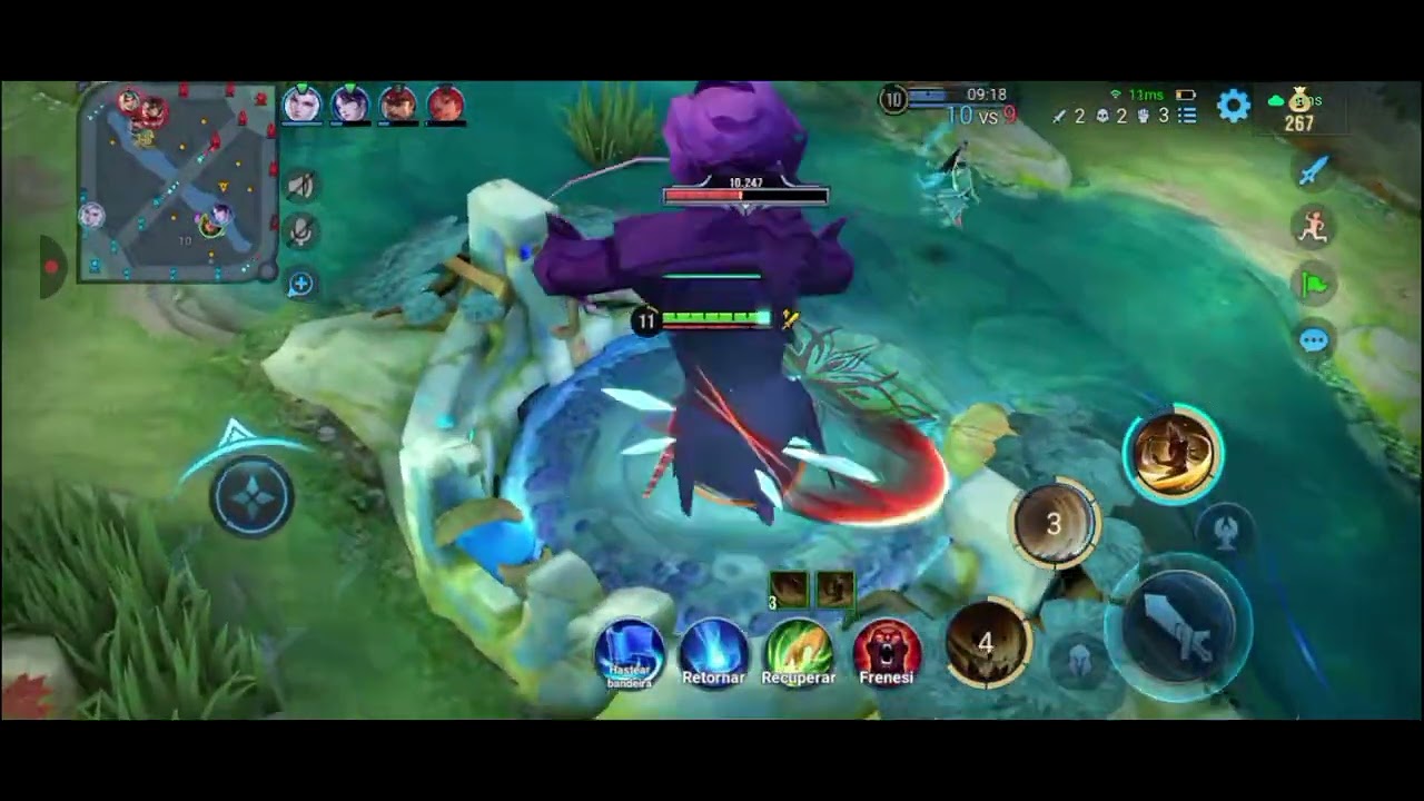 Um monstro ou seria o Exército de um homem só? Cão cao skin forte!!!! #honorofkings 