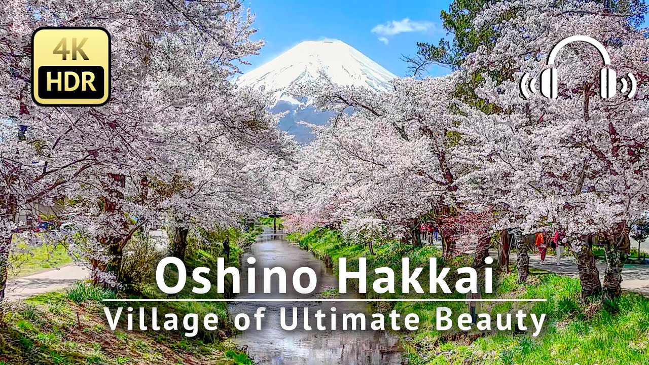 Oshino Hakkai - Village of Ultimate Beauty: Mt. Fuji, Cherry Blossoms & Crystal-Clear Water