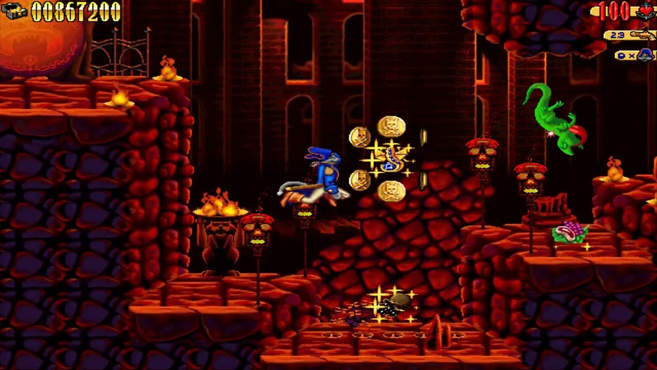 Captain Claw - Hellish Halls (Custom Level)