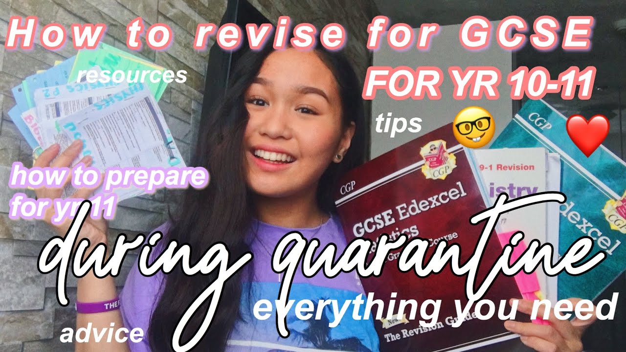 ULTIMATE GCSE ADVICE VIDEO for yr 10 moving to yr11, how to prepare for yr 11, how to revise!! 🤓
