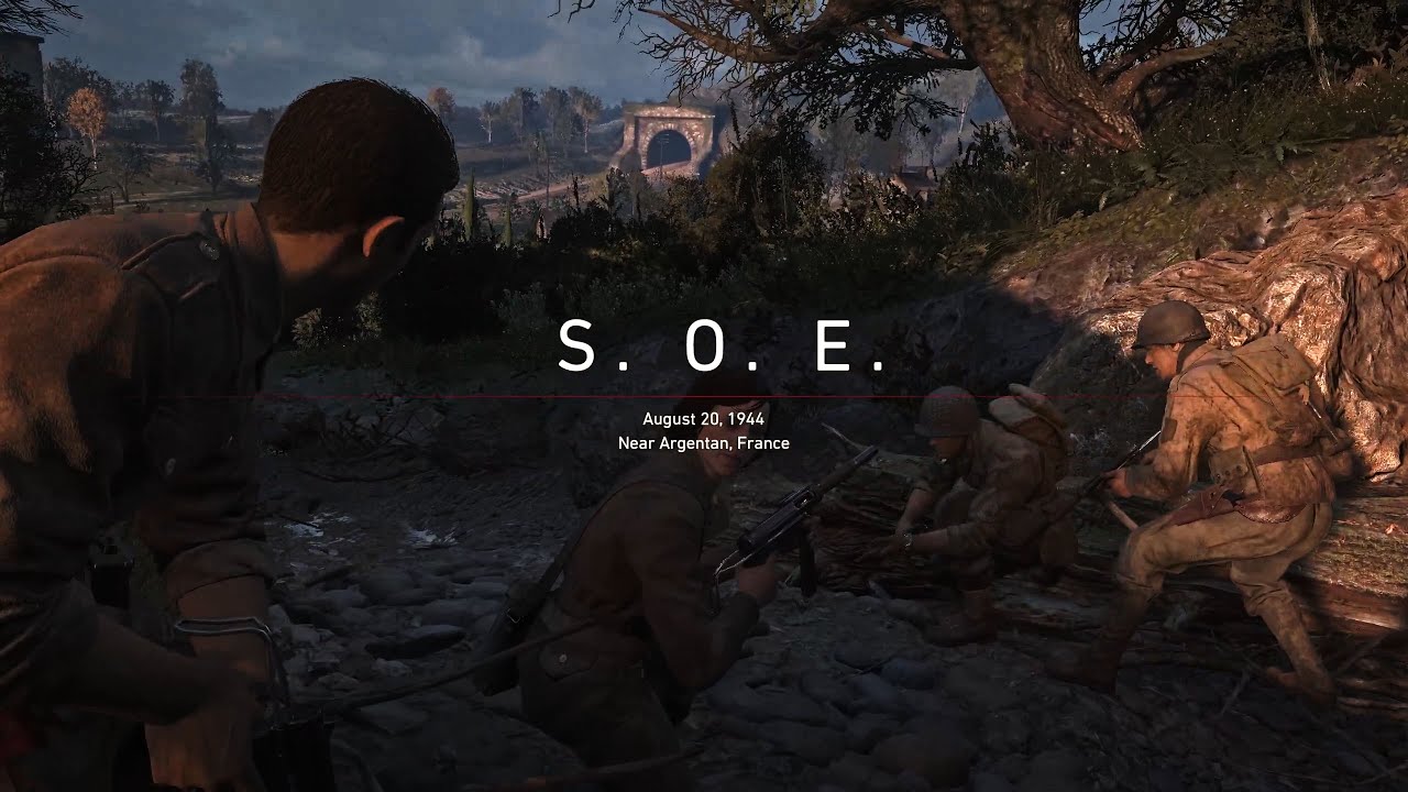 THIS TRAIN MISSION IS INSANE! 🚂 COD WWII S.O.E. 4K Ultra