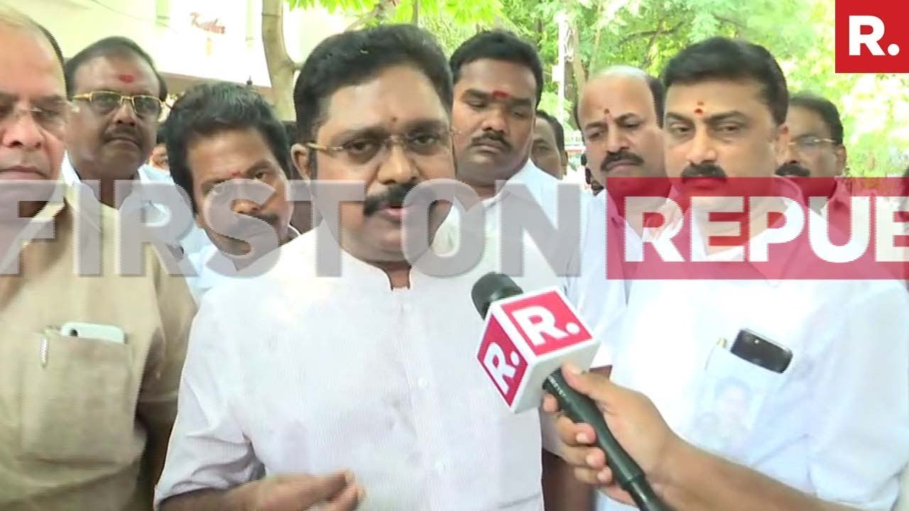 TTV Dhinakaran Speaks Exclusively To Republic TV After Court's Verdict | #JayaLegacyFight