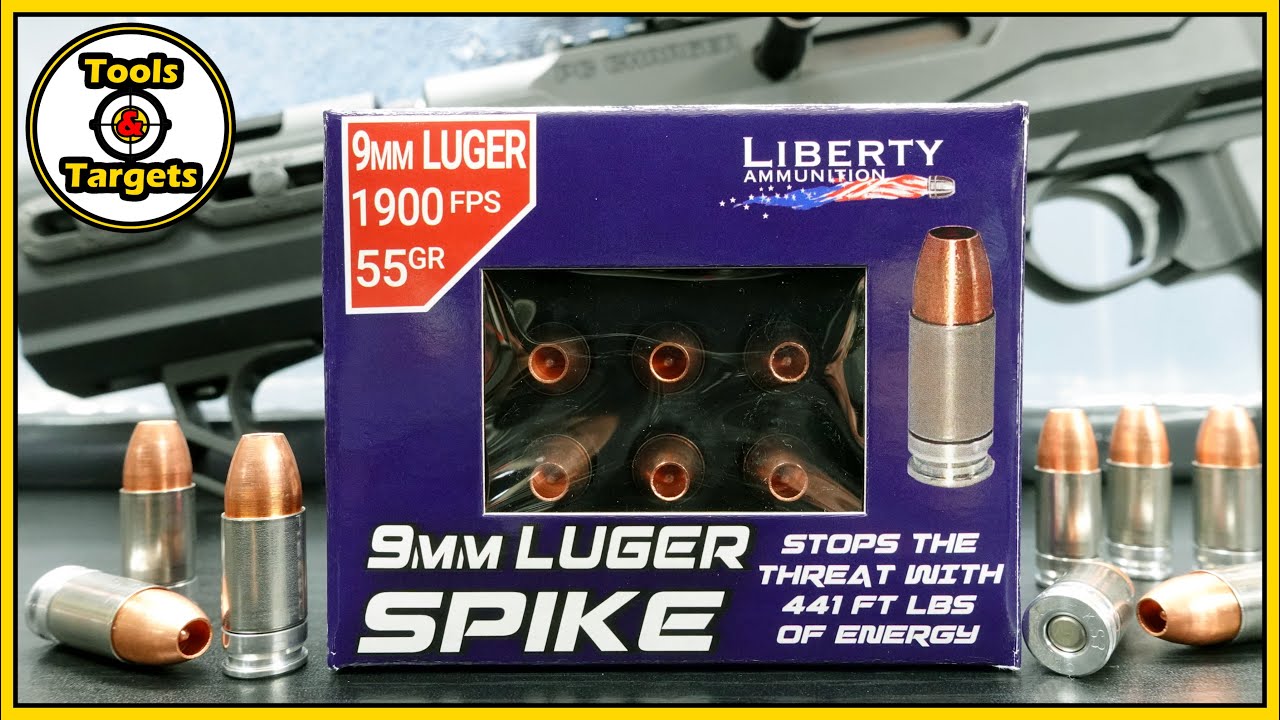 More SPICE Makes 'Em NICE!...NEW 9MM Liberty Ammunition SPIKE Self-Defense AMMO Ballistic Gel Test!