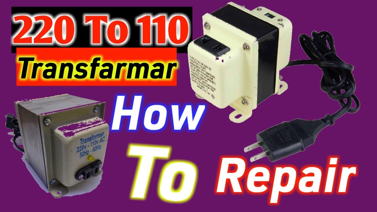 How To Repair Of AC 110V Transformer| moontech544