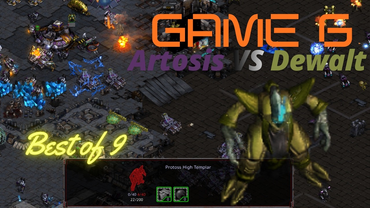 Artosis против DeWalt - Игра 6 - Серия до 9 побед!