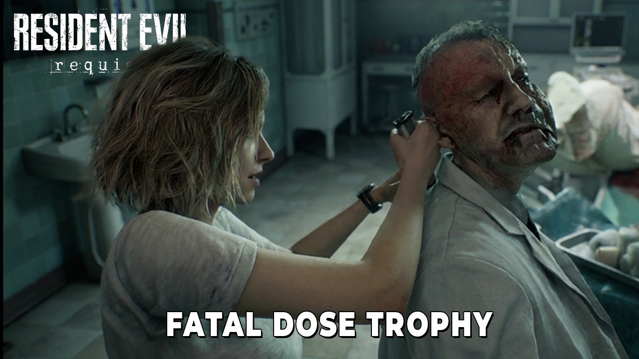 Resident Evil Requiem Fatal Dose Trophy Guide - Defeat a zombie using the hemolytic injector